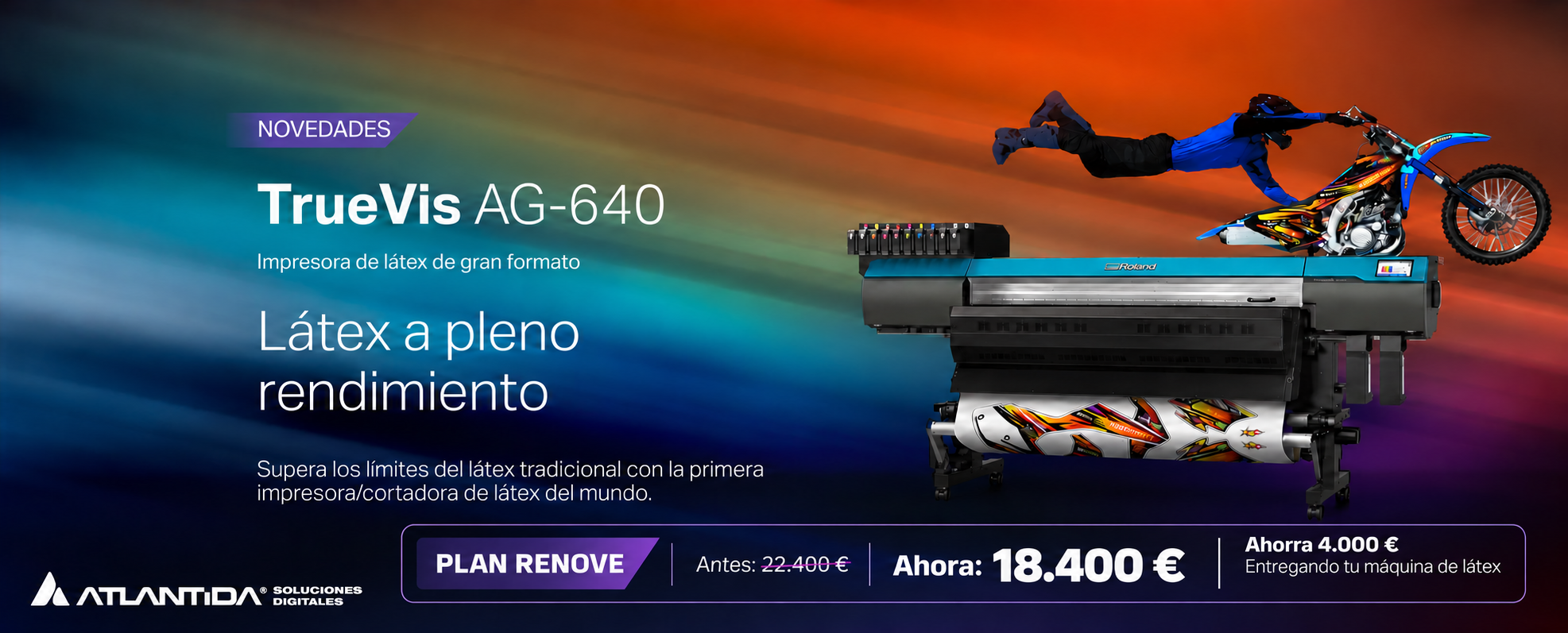 Impresora TrueVis AG-640 | ROLAND DG